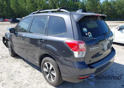 2017 Subaru Forester 2.5I Premium from USA, damaged, VIN JF2SJAEC8HH595502